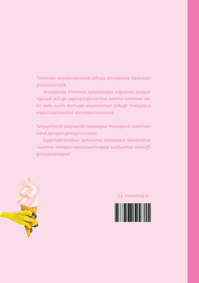 Timmissat kammagiit (cover) back Albrichtine Lynge - Timmissat kammagiit